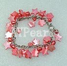 dyed pearl shell bracelet
