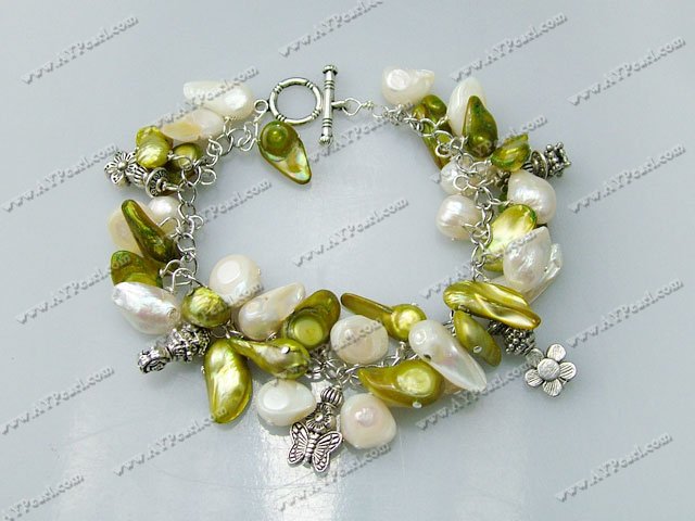 teints bracelet de perles