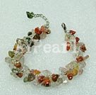 Wholesale Gemstone Bracelet-rutilated quartz bracelet