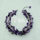 Wholesale amethyst bracelet