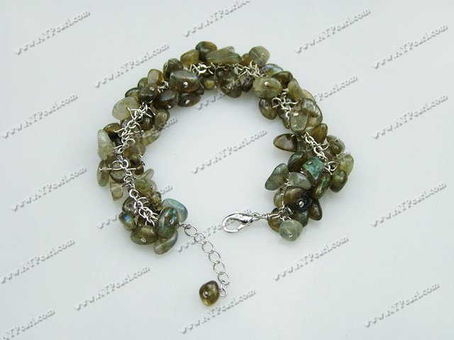 green rutile quartz bracelet