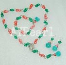 Wholesale Set Jewelry-turquoise coral set