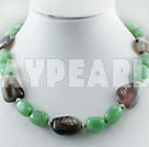 jade agate necklace