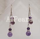 Wholesale earring-amethyst earring