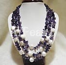 amethyst pearl necklace