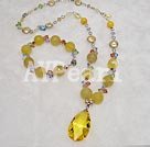 Wholesale Austrian Jewelry-Austrian crystal agate set