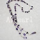 pearl amethyst necklace