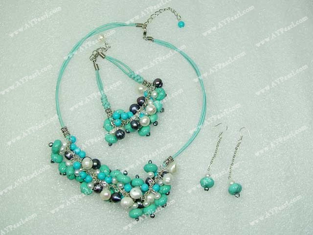 turquoise pearl necklace