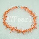 coral necklace