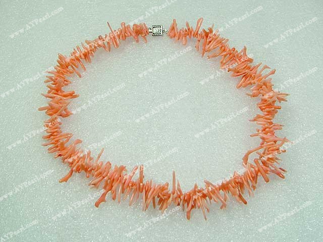 coral necklace