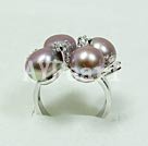 Wholesale ring jewelry-pearl ring