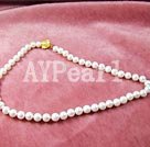 perles d'eau douce neckace AAA