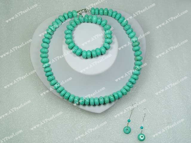 Set Jewelry Wholesale-turquoise set