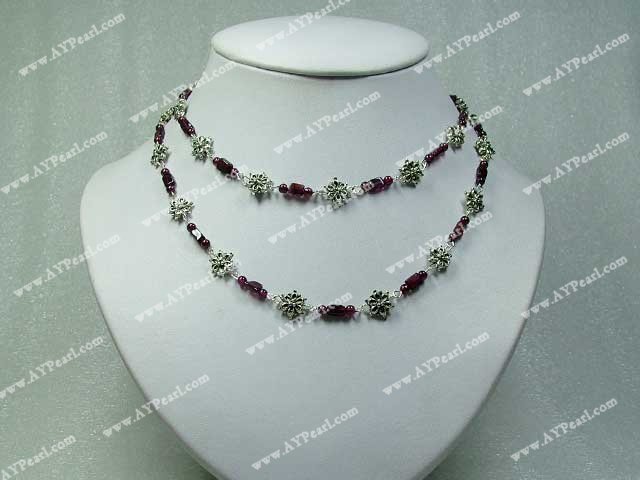 garnet necklace