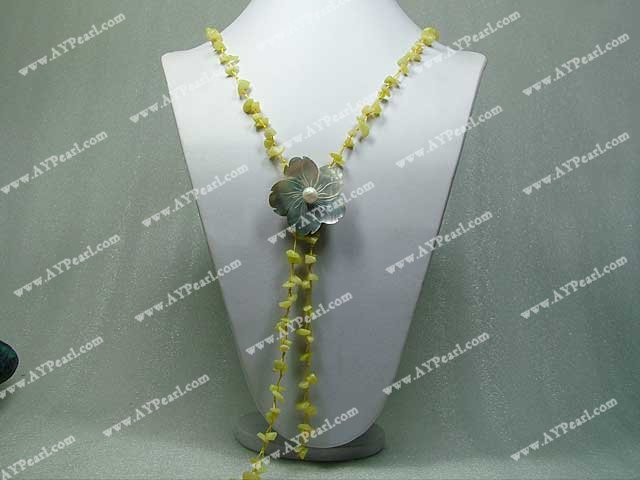 olive shell necklace