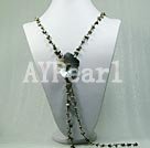 stone shell necklace