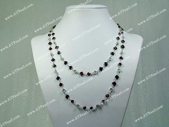 garnet necklace