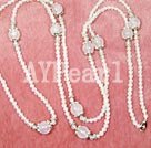 Wholesale rose quartz necklace