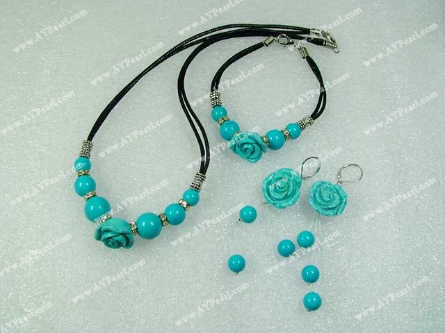 turquoise set