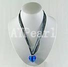 Wholesale colored glazed necklace