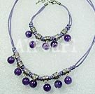 Wholesale Set Jewelry-amethyst set