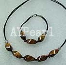 Wholesale Set Jewelry-tiger eye set