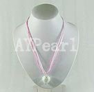 Wholesale colored glazed necklace