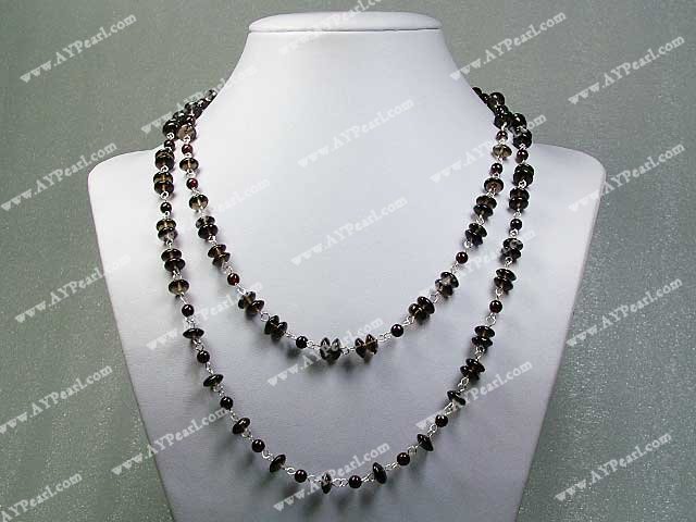 smaky Quarz Granatkette