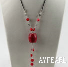 coral necklace