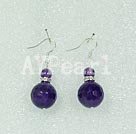 Wholesale amethyst earrings