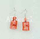 coral earrings