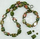 unakite set