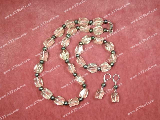 pearl crystal set