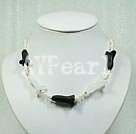 pearl gem necklace