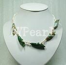 agate pearl necklace