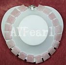 rose quartz necklace