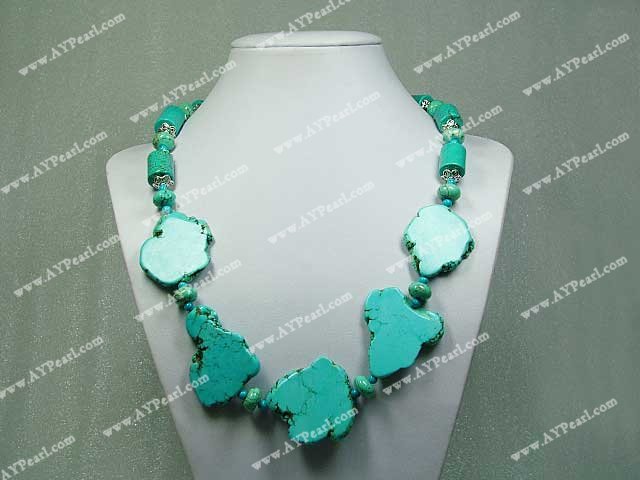 collier bleu turquoise