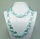 blue crystal necklace