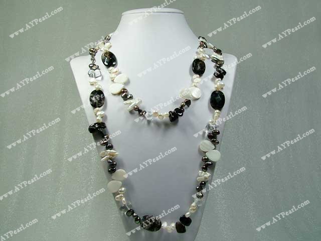 Pearl Crystal Necklace