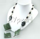 Wholesale pearl gem necklace