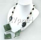 pearl gem necklace