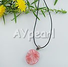 Wholesale cherry quartz necklace