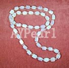 Wholesale opal white crystal necklace