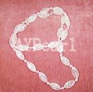 Wholesale rose quartz pink crystal necklace