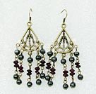 Wholesale Gemstone Earrings-Hematite earring