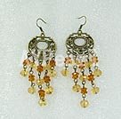 citrine earring