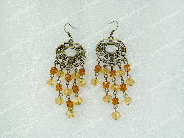 citrine earring