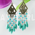 turquoise earrings