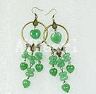 aventurine earring