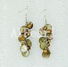 Wholesale pearl shell earrings
